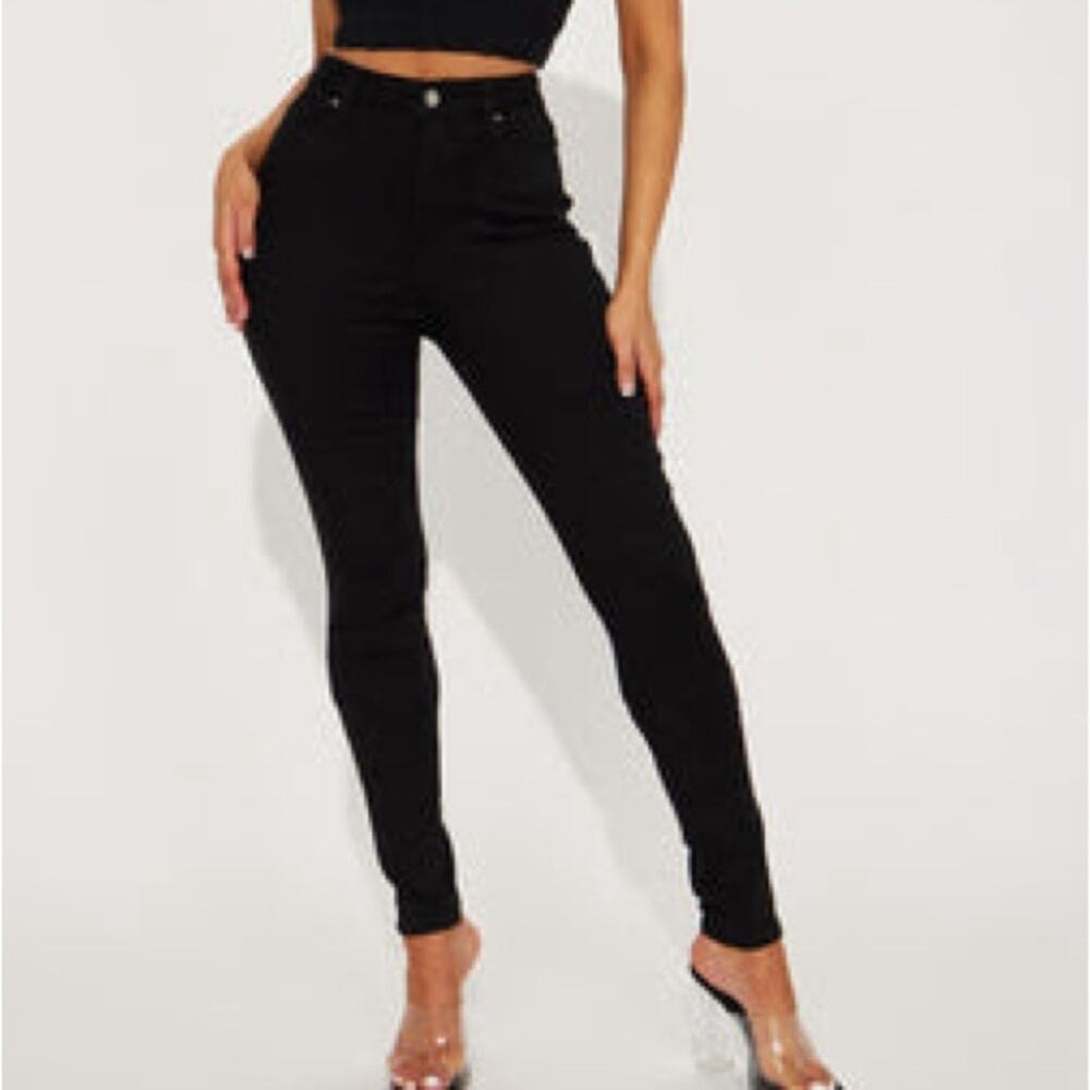 Tall Santorini Super Stretch Skinny Jeans - Black - Size: 15